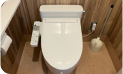 トイレ取り替え before